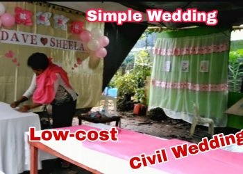 DIY wedding Decoration | Low price | Civil Wedding Decoration