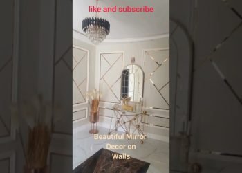 Inspiring Mirror Wall Decor Ideas #youtube #youtubeshorts #ytshorts