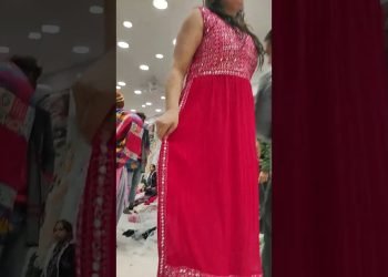 beautiful red color naira style dress for wedding