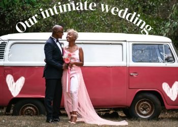 Our small intimate wedding