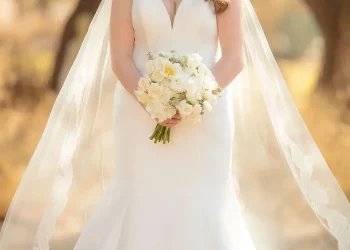 Our Favorite Wedding Dresses with Matching Bridal Veils – Pretty Glad Love – Wedding Blog
