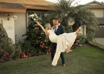 Intimate Backyard Wedding | Huntington Beach, California