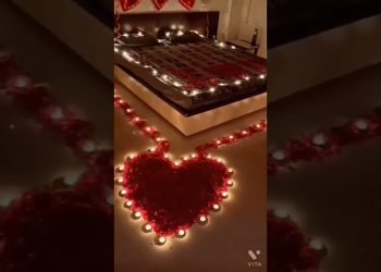 First Night Room Decoration| wedding night room decoration| wedding bed Decoration| wedding room dec