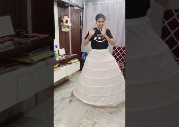 Under my princess Dress | hoop skirt review | take it or return #shorts #hoopskirt #blackat