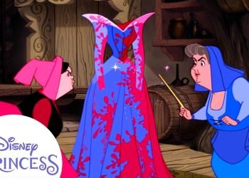 Is Aurora's Dress Pink or Blue? | Disney Princess