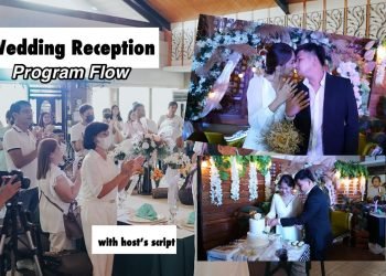 Sample Wedding Reception Program Flow & Host’s Script [Intimate Civil Wedding 2022]