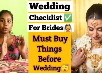 Wedding Checklist for Brides✔️Must Buy things before Wedding????????‍♀️ Wedding series Ep – 1