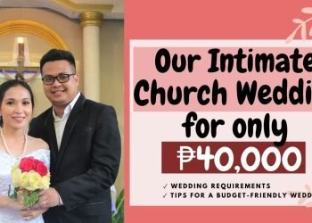 INTIMATE CHURCH WEDDING for under P40,000 | Wedding Requirements | Wedding tipid suggestions