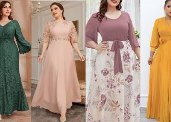 inspiring and beautiful plus size woman's dress ideas #plussizefashion