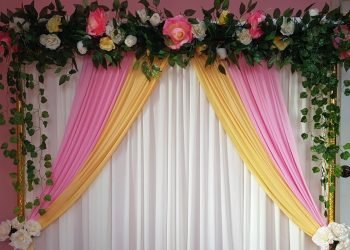 DIY_ WEDDING BACKDROP | ENGAGEMENT BACKDROP | WEDDING DECORATION IDEAS | PELAMIN TUNANGAN | NIKAH