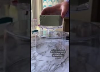 Cute Dollar tree Center pieces- Wedding decoration-Birthday Decoration-Anniversary Decorations