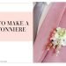 How one can make a marriage boutonniere – Veil Events Wedding Planning Training Program