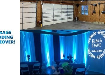 You Won't Imagine This Garage Wedding Makeover!