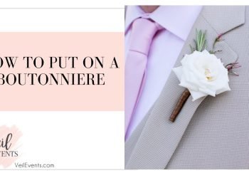 The right way to placed on a boutonniere – Veil Events Wedding Planning Training Program