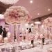 Elegant Blush, Ivory & Gold Wedding Reception