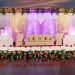 Luxury and chic wedding backdrop decoration – wedding reception stage decoration ideas