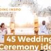 Wedding Ceremony Ideas 2023- wedding inspo to assist with planning.