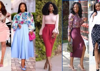????????Office Skirt and Shirt For Ladies | Skirt and Shirt Outfits Ideas | Ruthy Apparel