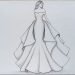 The right way to draw a woman with Beautiful Dress for Beginners / pencil sketch step-by-step