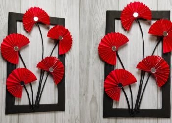 Beautiful Wall Decor From Wedding Cards /Diy Room Decor / Shadi K Card Se Craft