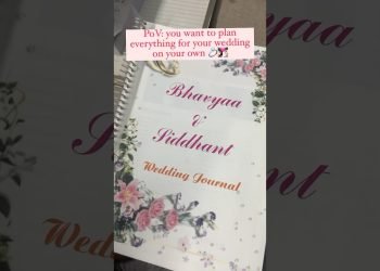 Our wedding Journal #weddingplanning#journal#couple#shadi #wedding#shadikitaiyari#planning#shadivlog