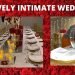 SMALL INTIMATE WEDDING | RED & GOLD WEDDING | WEDDING RECEPTION | DINNER WEDDING