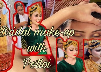 KEINA MAKEUP AMASUNG POTLOI????| #bridalmakeup #bride #weddingdress #manipurwedding #ravakhangembam