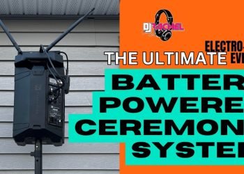 EVERSE 8- The Ultimate Battery Powered System for Wedding DJs