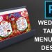 HOW TO MAKE WEDDING TABLE MENU CARD DESIGN IN PHOTOSHOP