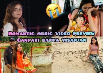 WOW! Romantic Music Video ka Preview aya ????Ganpati Bappa ke Visarjan ne Rula Diya Bindass Kavya ko
