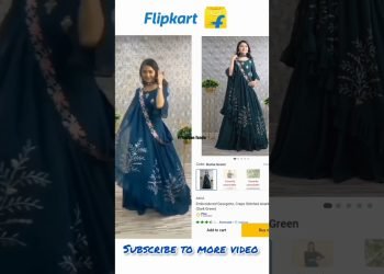 Flipkart lehenga haul same dress collection on Flipkart #shorts #youtubeshorts #flipkart