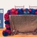 diy Dollar Tree Wedding Cascading Floral Table Runner – $12
