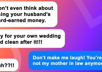 [Apple] MIL forces me to pay for my wedding and treats me like trash – She reaps what she sows