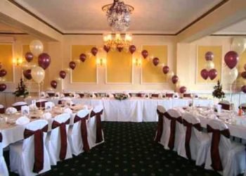 Wedding & Banquet Hall Decorations picture ideas for stage and settee back