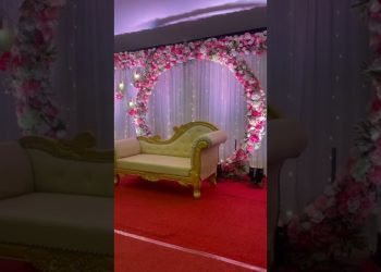 Wedding Stage ||flower decor ||Stage decor ||