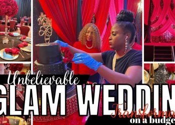 UNBELIEVABLE TRANSFORMATION! HOW TO DESIGN A BEAUTIFUL WEDDING OR EVENT ON BUDGET | DIY Backdrop