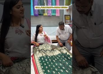 मुंबई मध्ये अस्सल हांडलूम मराठमोळी  पैठणी ???????? #Shorts