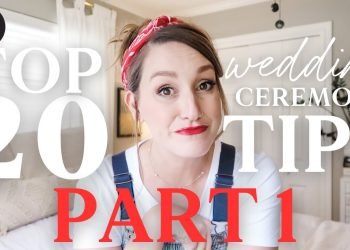 TOP 20 Wedding Ceremony Suggestions | Part I