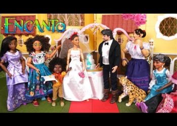 Disney Encanto Family – Mirabel Doll Wedding Story