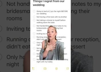 Things i regret from our wedding pt. 1 #weddingday #wedding #weddings #regrets #shorts #planning
