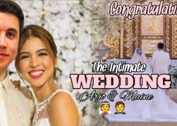 Just Now! THE INTIMATE WEDDING NINA ARJO ATAYDE & MAINE MENDOZA IN MONASTERIO CHURCH QUEZON CITY.