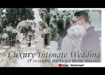 Luxury Intimate Wedding at Shalimar Boutique Hotel Malang #intimatewedding #weddingmalang