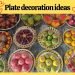 Plate decoration ideas for wedding and engagement