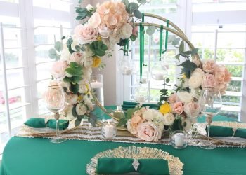 Diy Dollar Tree Hula Hoop Wedding Centerpiece