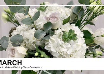 Ep Fair-Aqua Inspired Wedding Table Centrepiece