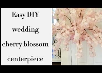 Gorgeous Tall Wedding Centerpiece | Tall Centerpieces | DIY Tutorial
