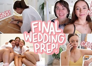 WEEKLY VLOG! | the previous couple of days before my WEDDING!! ???????? last minute shopping, planning + calls!