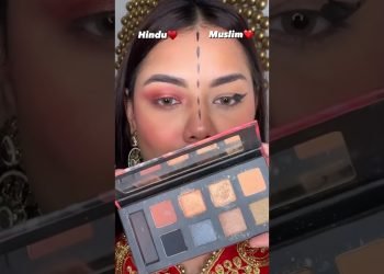 Hindu Bride Vs Muslim Bride Makeup Look???? | #shorts | SUGAR⁩ Cosmetics