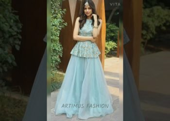 latest designer dress for Diwali for ladies/ best dress idea for ladies's