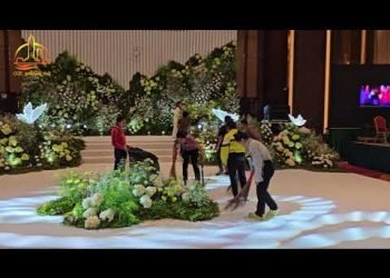 Style Floral decoration for wedding party  hall A and B on 22 Nov 23